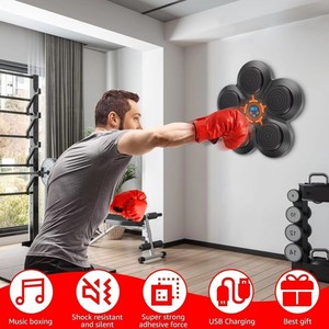 RS Nouvelle Conception Machine de Boxe Musicale Murale Numérique Multifonctionnelle pour Entraînement à Domicile et Cible de Réaction Intelligente pour Enfants - Product Image 6