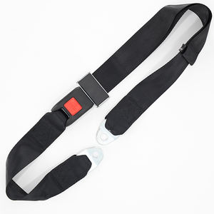 2-điểm có thể điều chỉnh phổ màu đen polyester an toàn khai thác giá rẻ xách tay vành đai an toàn - Product Image 1