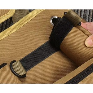 Bolsa de Herramientas Enrollable de Muestra Gratuita para Hombres y Mujeres, Caja de Almacenamiento de Herramientas Portátil con 2 Bolsas con Cierre Desmontables, Bolsa de Transporte Pequeña y Compacta - Product Image 6