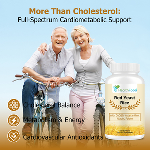 Lower Price Organic Red Yeast Rice Softgels with Astaxanthin Boost Metabolism Energy Coenzyme Q10 <b>Supplement</b> Soft Capsules - Product Image 4