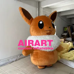 High Quality Plush Inflatable Costume Inflatable Walking Mascot Costume