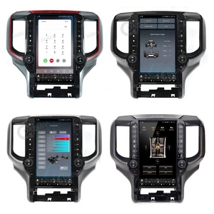 Autoradio Android 12 de 13,6 pouces pour Dodge RAM 1500 2500 2019-2023, navigation GPS automatique, lecteur multimédia, unité CarPlay sans fil - Product Image 2
