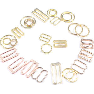 Горячая распродажа: безникелевые металлические застежки-слайдеры золотого цвета с индивидуальным дизайном для пляжной одежды, бикини, купальников и бюстгальтеров - Product Image 6