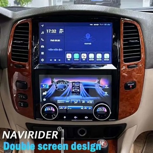 Android 13 DSP Car Radio Multimedia Video Player for Land Cruiser 100/Lexus LX470 2002-2007 with CarPlay <b>GPS</b> <b>Navigation</b> - Product Image 1