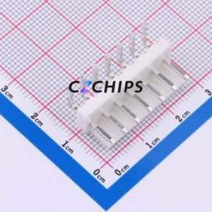 VH-7AWT Wire-to-<b>Board</b> <b>Pin</b> Header Bent Lead Through Hole,P=3.96mm Connector 1x7P 3.96mm Right Angle Insert 7P - Product Image 1