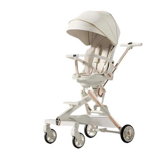 <span class=keywords><strong>Poussette</strong></span> bébé légère en métal à 4 roues pliable avec pare-soleil - Product Image 1