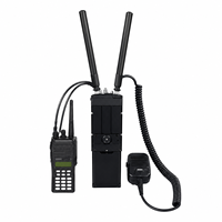 Terminal de communication radio sans fil intégré MESH à large bande et à bande étroite, émetteur-récepteur portable de données et de voix