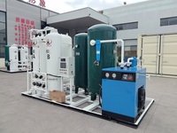 Générateur d'oxygène PSA 93% haute pureté pour l'aquaculture, les fermes piscicoles, les systèmes RAS, les usines de gaz O2 industrielles, économie d'énergie, certifié CE