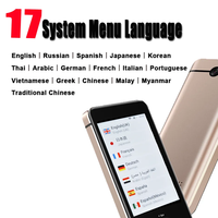 Traducteur de langue M9 de haute qualité 107 langues WiFi/enregistrement hors ligne/Photo traducteurs intelligents en temps réel bidirectionnels