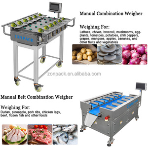Ce chứng nhận tự động của nhãn hiệu vành đai băng tải định lượng multihead Kết Hợp Quy mô cho thịt/gà/hải sản - Product Image 3