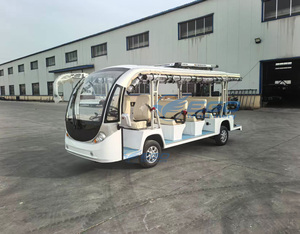 Autobús Eléctrico Turístico Blanco 2026, de 14 Asientos, para Ciudad, Hotel, Escuela, Transporte de Pasajeros, Autobús Eléctrico de Patrulla Turística - Product Image 5