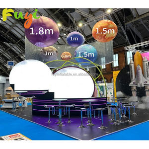 巨大なカスタムメイドのインフレータブル地球儀バルーン、プロモーションや装飾用、防水 - Product Image 1