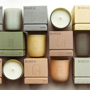 Boîte Impression Kraft Carton Thé Papier Tube Bougies Bocaux Bouteille De Parfum Avec Couvercle et Boîtes Emballage - Product Image 1