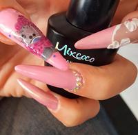 Vernis à ongles en gel UV sans HEMA, couleurs variées, pour salons de manucure, fabrication à Yiwu, Chine, marque privée, gel soak-off