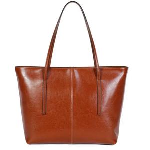 กระเป๋าถือหนังวัวแท้ AndoBag สำหรับผู้หญิง รุ่น 6288  กระเป๋าสะพายไหล่ขนาดใหญ่ แฟชั่นสำหรับสุภาพสตรี  กระเป๋าถือสำหรับเดินทาง - Product Image 6
