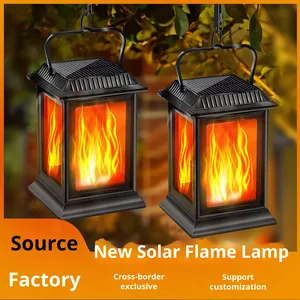 Nueva Lámpara de Jardín Pequeña Impermeable IP65, Luces LED Solares para Exteriores con Certificación ROHS, para Césped, Patio y Paisaje, con Efecto de Llama - Product Image 5
