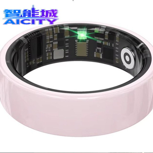 Innovative Couple Smart Ring Health Activity Monitor SpO2 HRV Tracking App Control Ceramic IP68 Waterproof Share Love Days