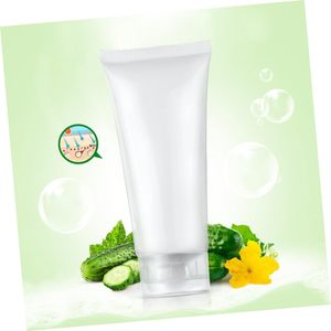 Custom Empty Eco Friendly <b>Plastic</b> PE Hand Cream Body Lotion Soft Cosmetic Packaging Squeeze <b>Tube</b> - Product Image 5