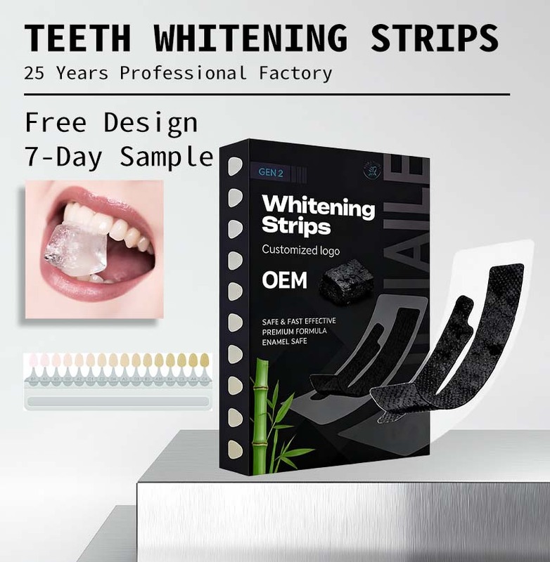 Factory Custom Teeth Whitening Strips Vegan