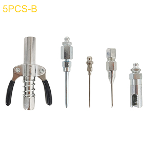 Kit de pointes de graissage plaquées de qualité supérieure avec 90 embouts °   Embouts à ressort, embouts à aiguille, buses à double verrouillage, buses plates pour boîtes de vitesses - Product Image 6