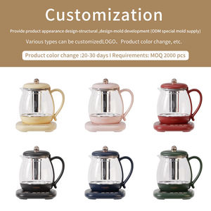 Bollitore Elettrico Multifunzione Scaldabiberon e Conservatore per <span class=keywords><strong>Tè</strong></span>/Caffè in Vetro con Termostato 220V - Product Image 5