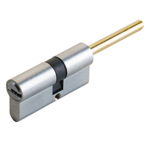 CYLINDRE FORME 'K2' AVEC PRÉPARATION POUR BOUTON SECUREMME 60 mm (25 + 10 + 25) -Ouverture à droite - Product Image 1