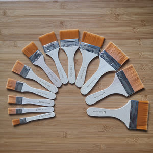 Pinceaux polyvalents de différentes tailles de prix usine avec manche en bois de fer pour la peinture de peintres d'art professionnels - Product Image 5