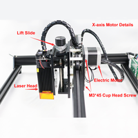 Machine de gravure laser de bureau 4060 haute précision 0,5W 2,5W 5,5W 10W, mini graveur laser pour bois, acrylique, céramique