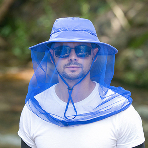 <span class=keywords><strong>Chapeau</strong></span> Seau en Maille Respirante avec Filet de Protection Intégral Unisexe <span class=keywords><strong>Anti</strong></span> <span class=keywords><strong>Moustique</strong></span> et Insecte, pour la Pêche à la Ferme dans la Jungle - Product Image 2