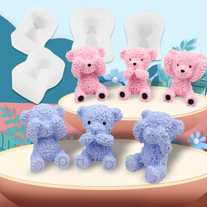 Silicone Bear Mold For DIY Craft Cake Molding Irregular Shape Baking Mold - Product Image 4