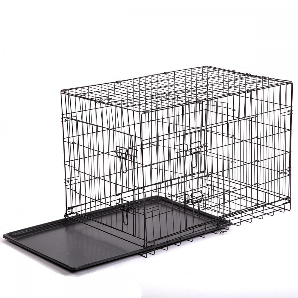 Folding Wire Pet Cages For Large Cat Dog House Metal
