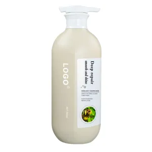 Vendita calda aminoacido olio di semi di tè natura fragranza balsamo per capelli cura e riparazione delicatamente