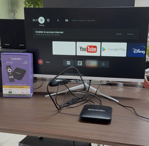 Nhà máy trực tiếp B1 Android TV Box Quad-core Cortex A53 hỗ trợ 4K video 8GB RAM 128GB ROM cho Google TV đa ngôn ngữ <span class=keywords><strong>Amlogic</strong></span> - Product Image 3