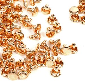 Kodrily <b>Leather</b> <b>Rivets</b> Pcs Copper <b>Rivets</b> X Mm <b>Leather</b> <b>Rivet</b> Kit Double Cap <b>Rivets</b> For <b>Leather</b> Crafting Metal <b>Rivets</b> For Fabric B - Product Image 5