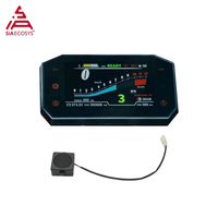 SiAECOSYS Produk Terbaru Speedometer TFT 5 inci SCJ5066-1 Versi CAN One-Lin untuk Sepeda Motor Listrik DC 12-120V Meter Motor