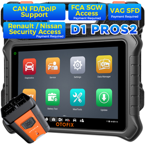 Nouveau scanner de diagnostic automobile OTOFIX D1 PROS 2 PRO, analyseur de moteur bidirectionnel avec codage de clés et fonction de connectivité - Product Image 5