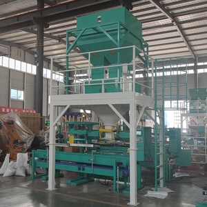 Machine d'emballage automatique de riz et de céréales 5kg 25kg 50kg, haute vitesse, avec pesage, remplissage et scellage de sacs pour granulés - Product Image 3