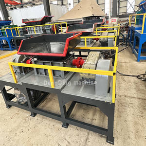 Полностью автоматическая установка для измельчения автомобильных отработанных шин, шредер для пластиковых труб, автоматическое оборудование для переработки резины, производственная линия, распродажа - Product Image 3