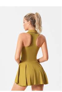 Falda Deportiva de Tenis y Golf para Mujer, Diseño de Cuello en V, Nailon y Elastano, Gran Venta - Product Image 2