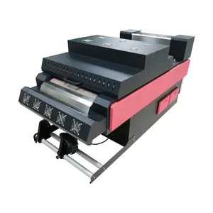 Kaiou 4 Kepala Cetak 8 Warna 60Cm Grando Industrial Dtf Transfer Printer untuk DIY T-Shirt Pet Film Printing
