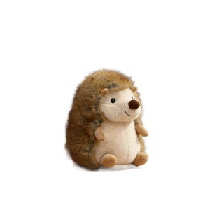 Peluche <span class=keywords><strong>de</strong></span> simulation hérisson pomme <span class=keywords><strong>de</strong></span> dessin animé en polyester, animal <span class=keywords><strong>de</strong></span> <span class=keywords><strong>la</strong></span> <span class=keywords><strong>jungle</strong></span>, compagnon <span class=keywords><strong>de</strong></span> table, poupée <span class=keywords><strong>de</strong></span> poche pour 31-50 cm, unisexe - Product Image 5