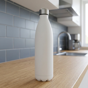 Borraccia Termica per Purificazione Acqua da Esterno 1L Modello 100694-1 Senza Marchio, in Acciaio Inossidabile con Design a Sottovuoto - Product Image 2