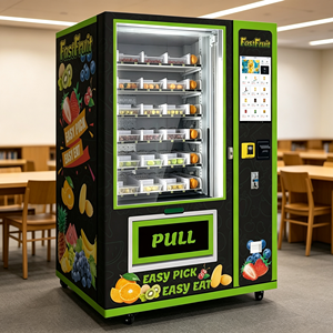 Máquina Expendedora de Alimentos para un Estilo de Vida Saludable, Quioscos Android con Pantalla Táctil de 21.5 Pulgadas, Equipo de Venta Minorista Comercial con Pantalla Táctil Inteligente - Product Image 1