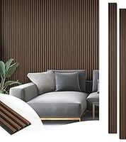 Panneau mural acoustique en bois décoratif pour murs et plafonds intérieurs