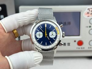 Relojes Mecánicos de Moda, Multifuncionales, Modernos, Azules, con Cronómetro, Gran Venta - Product Image 1