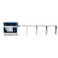 Sierra automática de corte con código de ángulo de puerta y ventana de aluminio