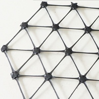 Geomalla Triaxial de Plástico de Alta Resistencia para Caminos Sin Pavimentar y Soporte de Carga, CE ISO