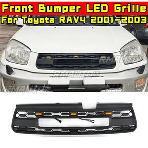 Parrilla Delantera para RAV4, Rejilla de Parachoques Delantero, Kit de Carrocería, Parrilla para Toyota RAV4 2001-2003, Accesorios para Automóviles - Product Image 1