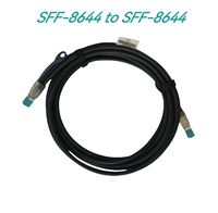 Jue Hong haute vitesse 2M 48G Mini SAS 3.0 HD Scsi USB vers fibre optique câble SFF-8644 SFF8644 prise 28AWG serveur externe 2M câble