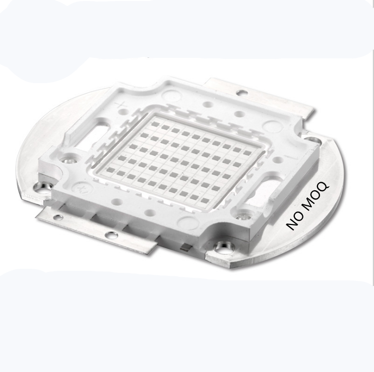 50w Uv Cob Led Chip High Power Uv Led 365nm 370nm 380nm 390nm 400nm 410nm 50 Watt
